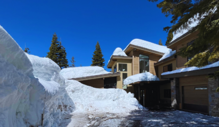 truckee tahoe home roof danger snowload